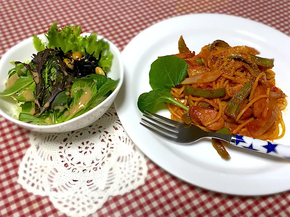 Snapdishの料理写真:昔ながらのナポリタン🍝|eiyadeさん