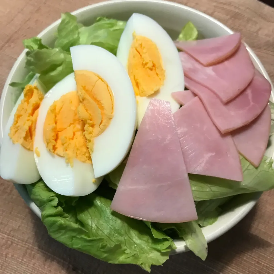 ハムたまサラダ🥗|純さん