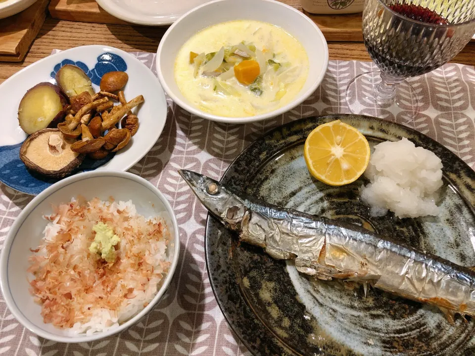 Snapdishの料理写真:秋満喫ご飯|saaaasanさん