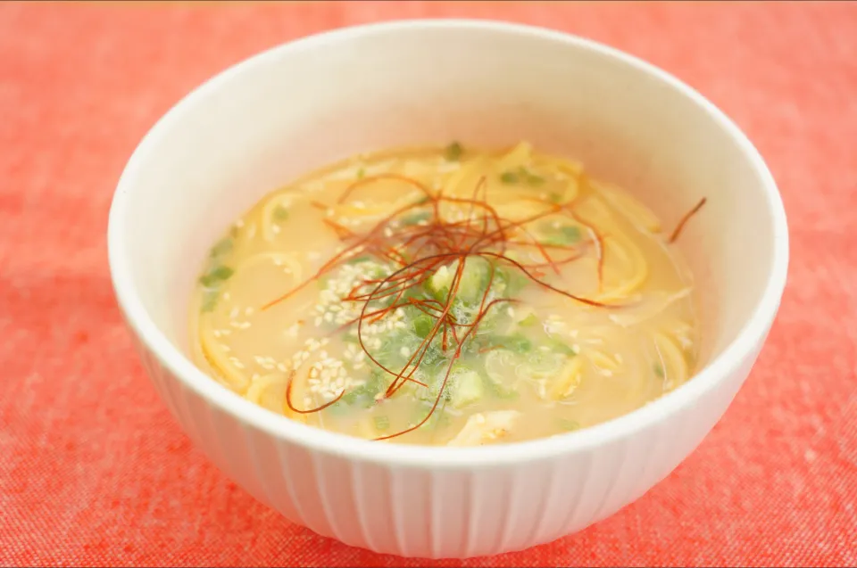 ZENBヌードルでヘルシーツナ担々麺|ちいさなしあわせキッチンさん