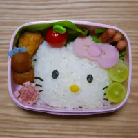 Snapdishの料理写真:キティちゃん弁当|たらこさん