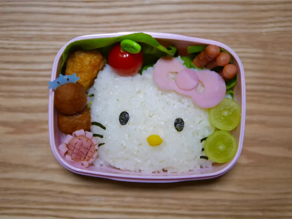 キティちゃん弁当|たらこさん