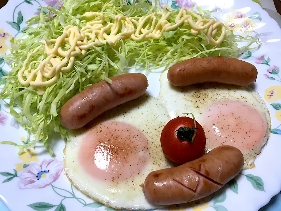 目玉焼き|はっちぃさん