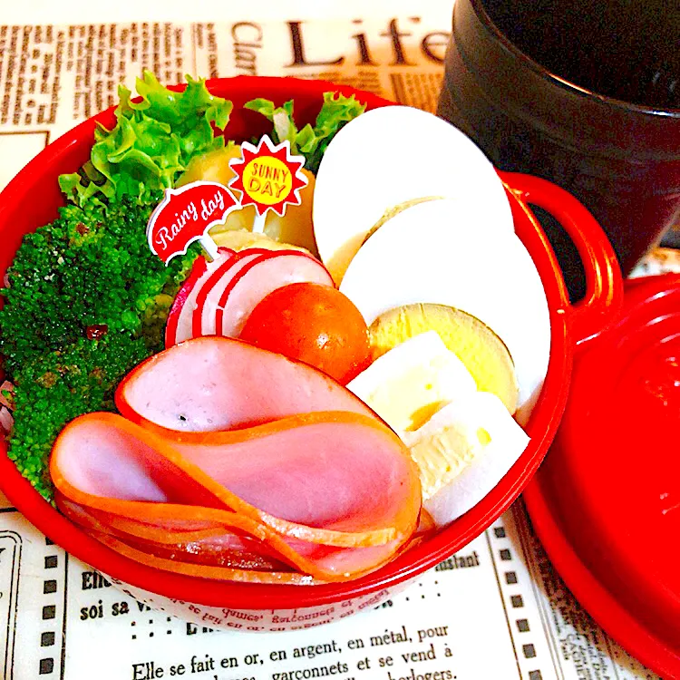 ❤︎筋肉弁当❤︎                                                     ⭐︎今日はちょっと手抜きです❣️笑っ|あっこさん