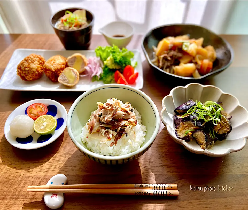 焼き鯖のせご飯♪|ナツ1224さん