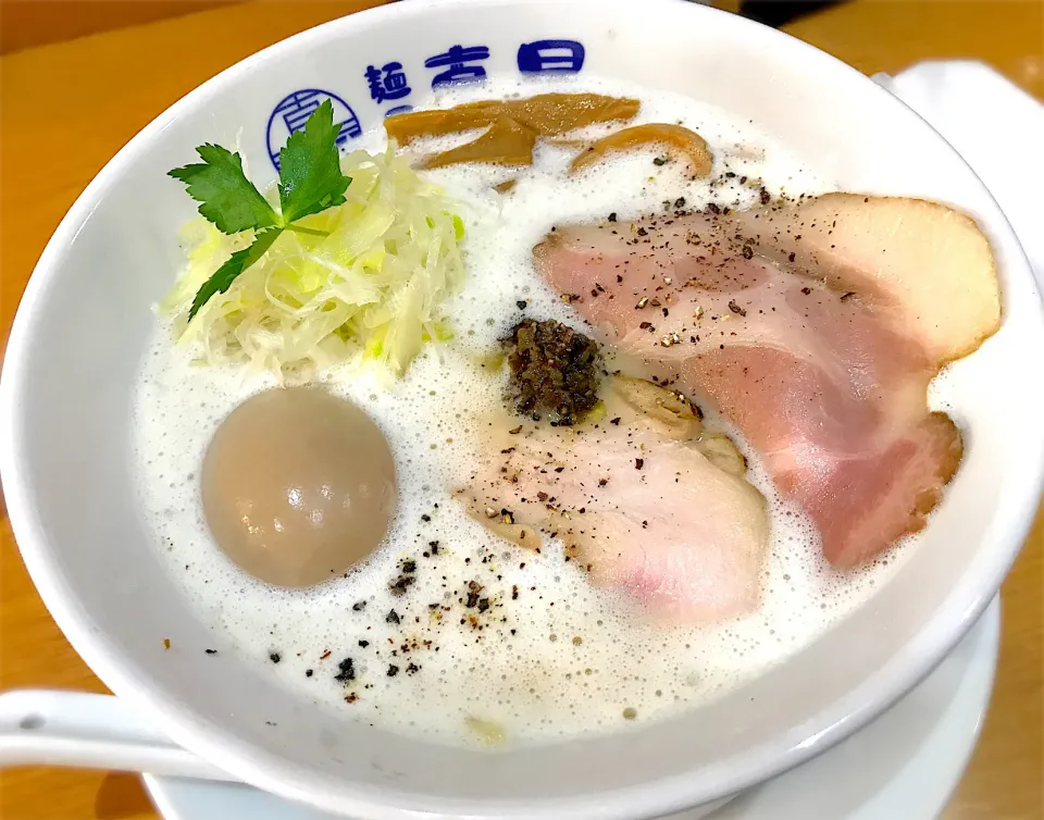 味玉濃厚鶏白湯らーめん塩🍜|toshi,I🍴さん