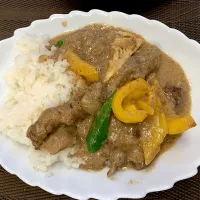 野菜ごろごろロールドポークココナッツカレー|のりーたさん