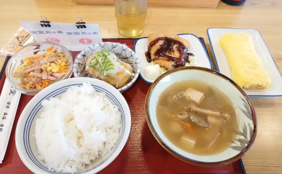 アジフライと卵焼き定食|mky710801さん