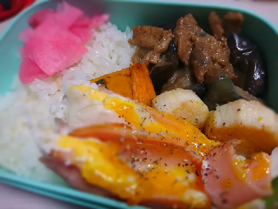 ハムたまご弁当|えびぱんさん