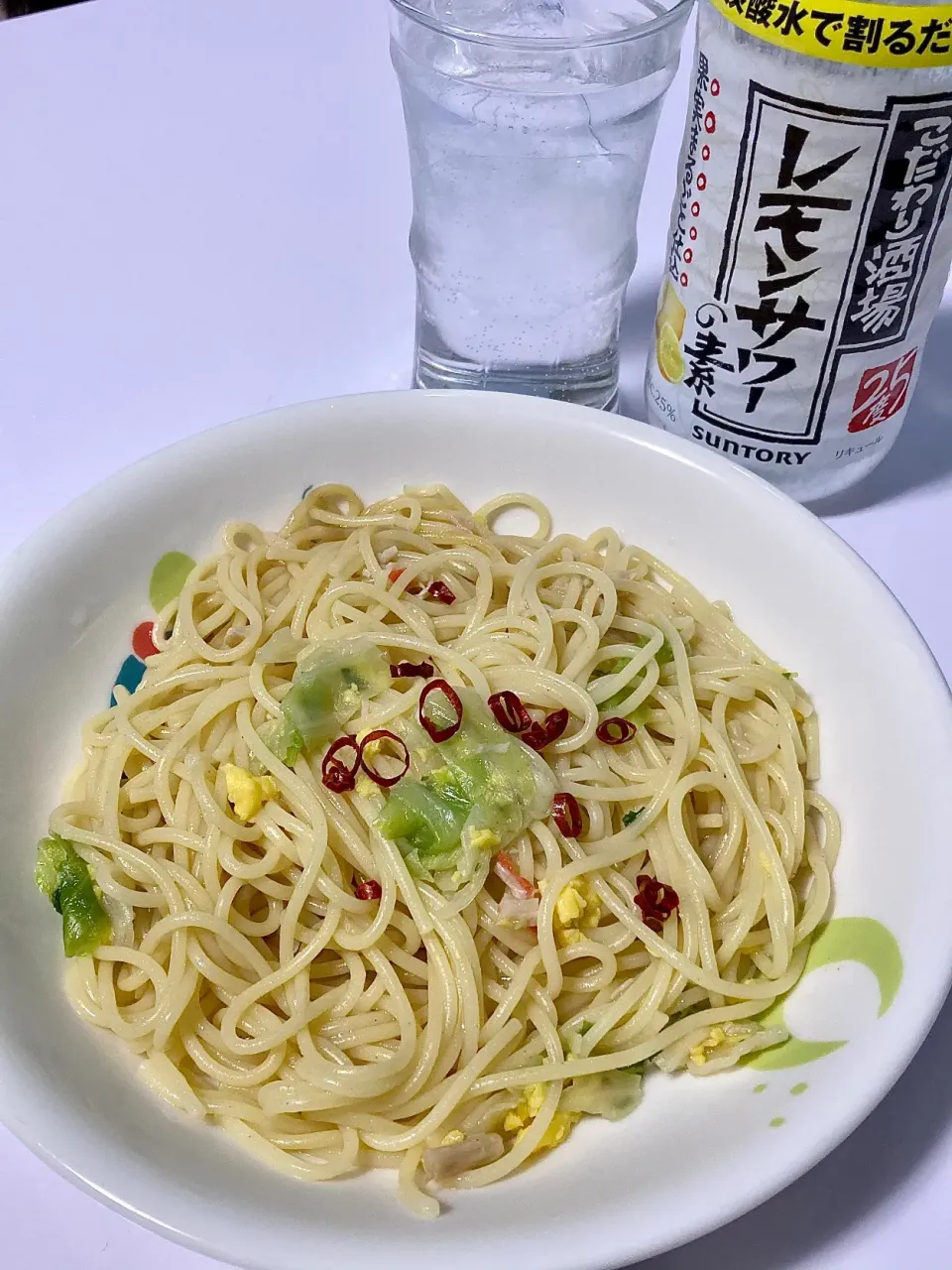 自家製ペペロンチーノ🍝|Kojiさん