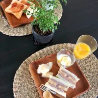 Snapdishの料理写真:今日の朝ごはん|A.A_Mamanさん