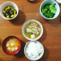 Snapdishの料理写真:豚肉とかぶの煮物|daiさん