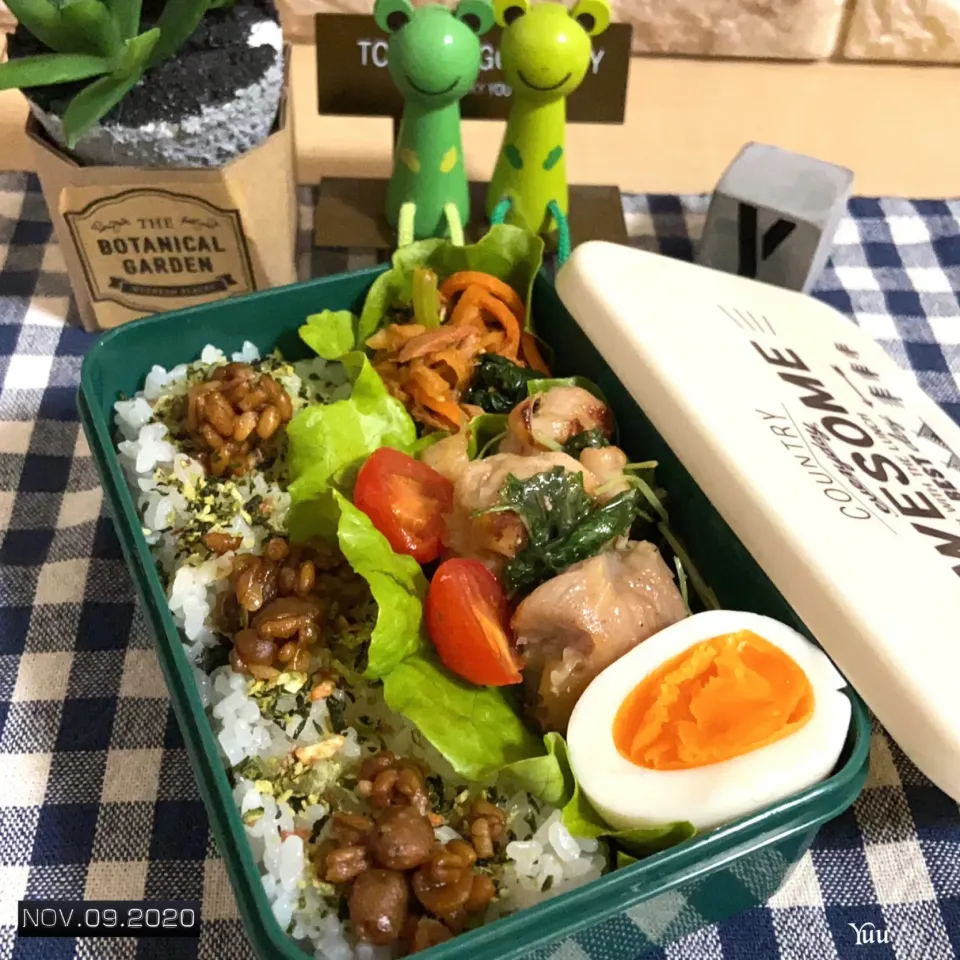 11/9☆*ﾟじぶん弁当。|ゆうさん