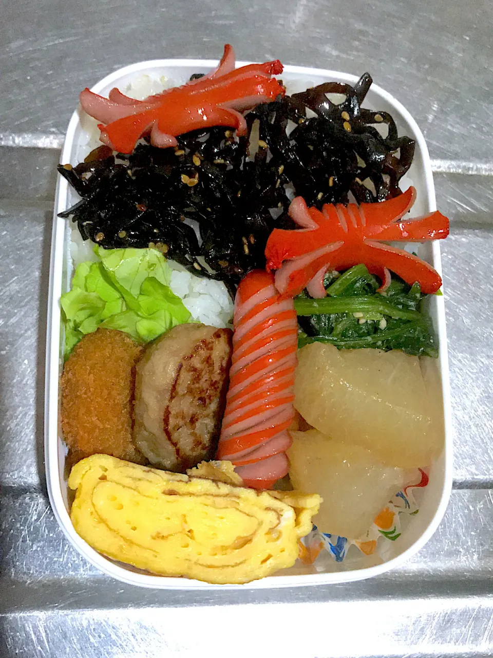 昆布弁当♪煮物入り|こーやさん