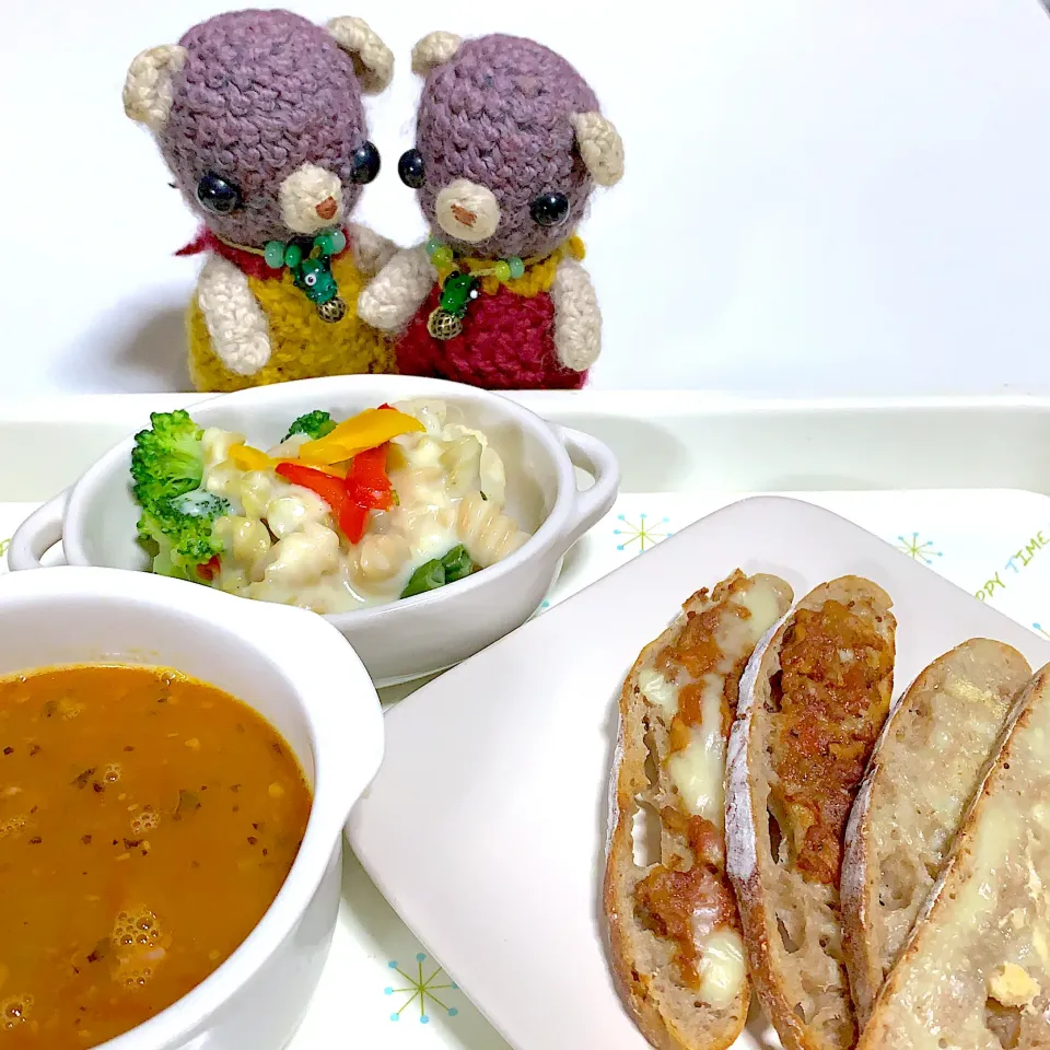 Snapdishの料理写真:お昼ごぱん（╹◡╹）|chagashiさん