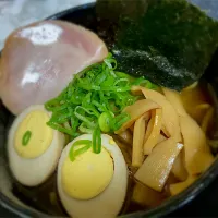 手作り魚粉醤油ラーメン|さきたんさん