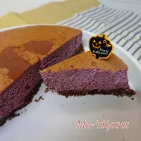 紫いものチーズケーキ|ミキオさん