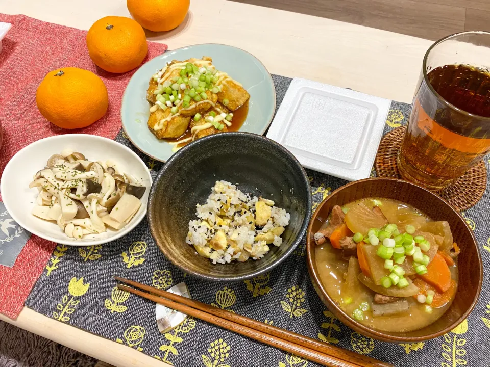 Snapdishの料理写真:夕飯|みかん🍊さん