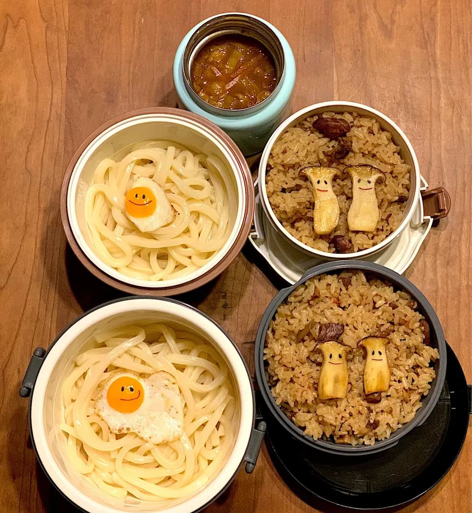 カレーうどん弁当|きりさゆさん