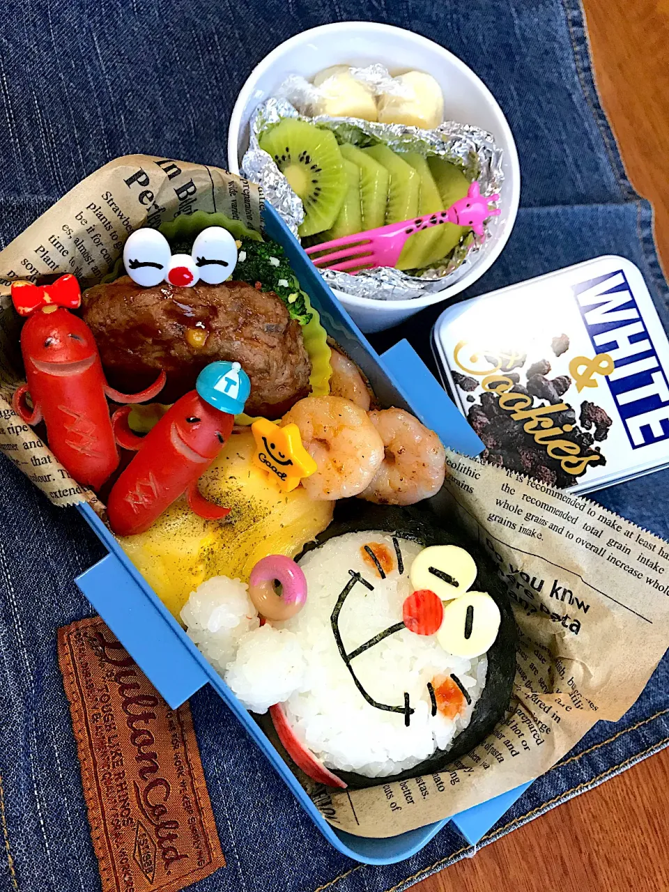 ドラえもん遠足弁当♡|かなさん