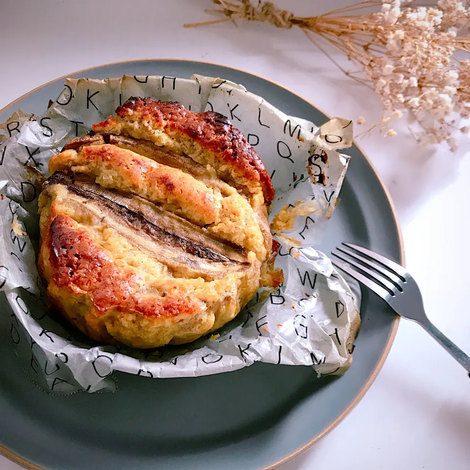 Kさんの料理 焼きたて‼︎ 大人のバナナケーキ|めぐぐさん