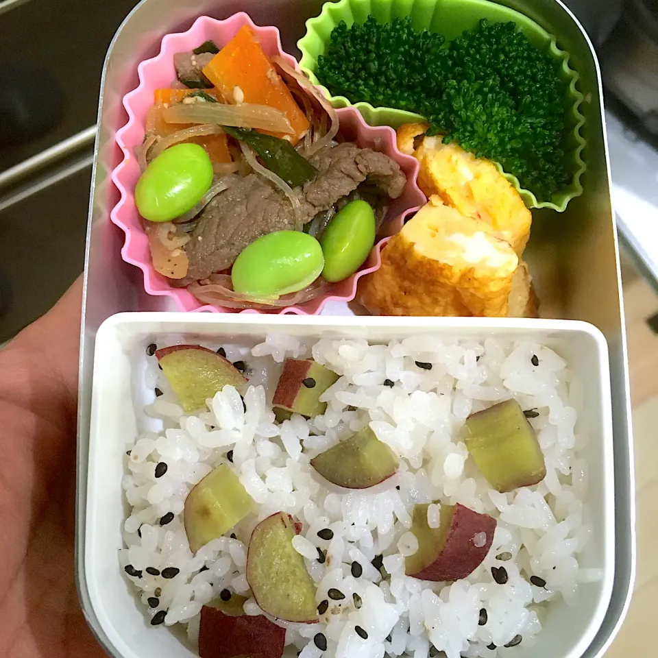 サツマイモご飯弁当|ゆうきさん