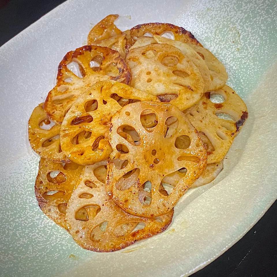 蓮根のバター醤油焼き|にゃあ（芸名）さん