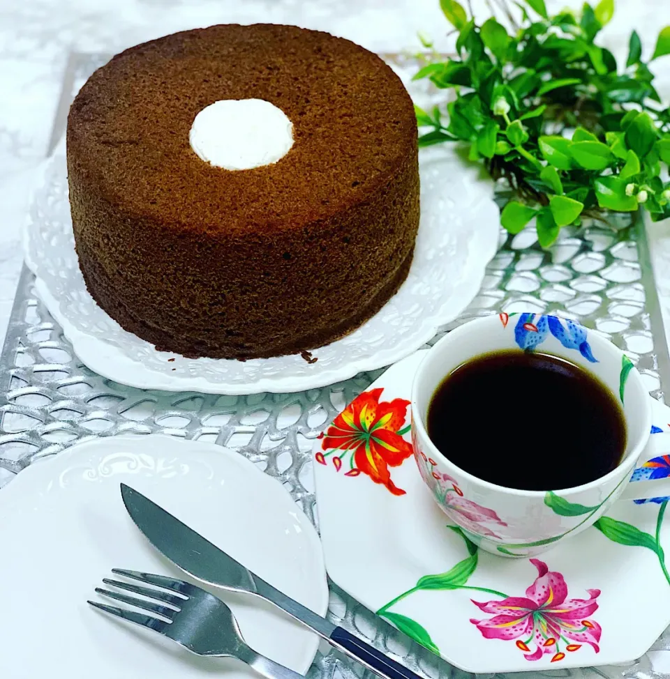 チョコレートシフォケーキ|makigamidesさん
