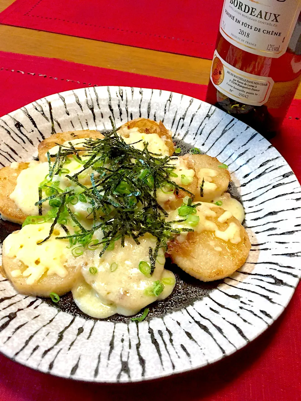 長芋の和風ピザ風🍀|おかちさん