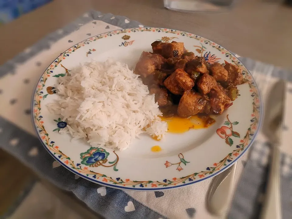 Chicken tikka masala with basmati rice|Ery_05さん