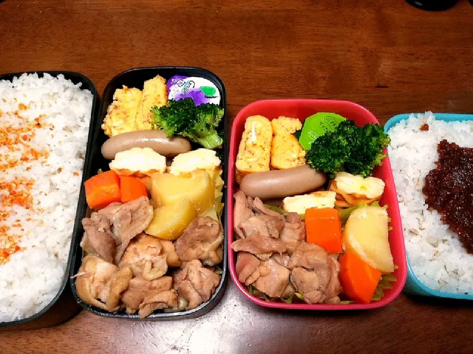 娘と息子のお弁当|秀美«シュウビ»さん