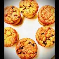 Banana muffins with chocolate|Caro Daeseさん