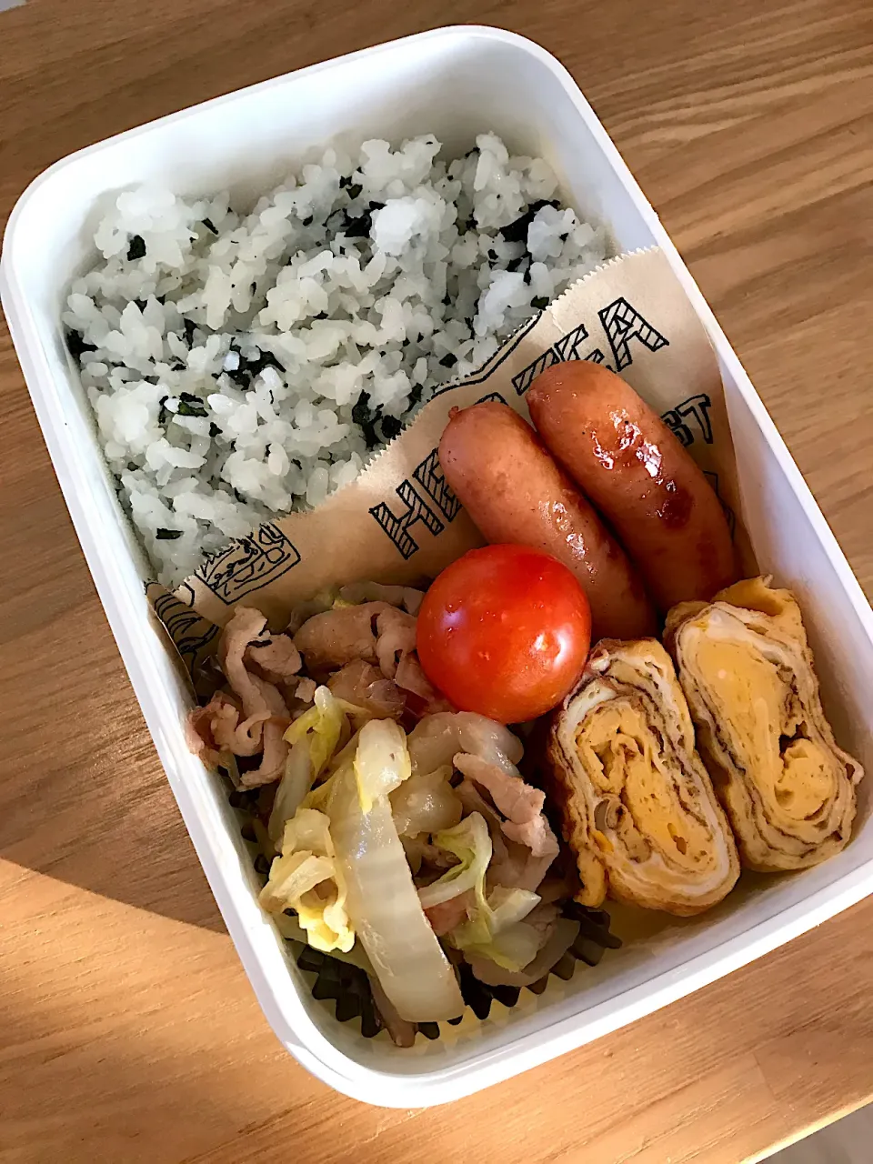 白菜豚バラ炒め弁当🍱|ちっくんさん