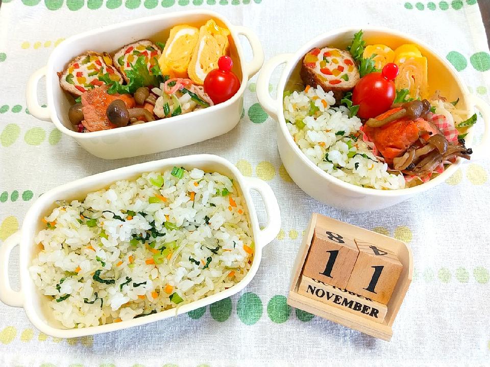 🍱今日の息子達のお弁当