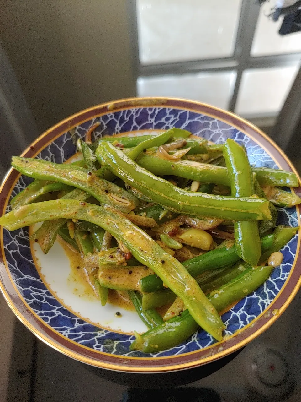 green bean tempered|Nirmani Jayawardanaさん