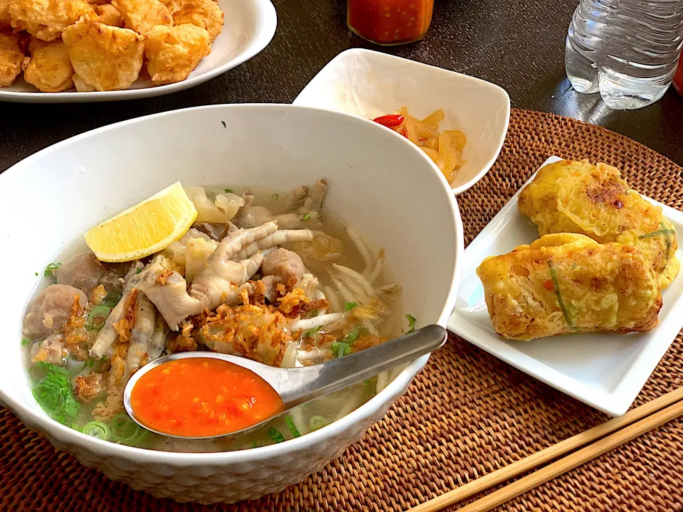 Mie Kocok ceker Bakso|yeni kartikasariさん