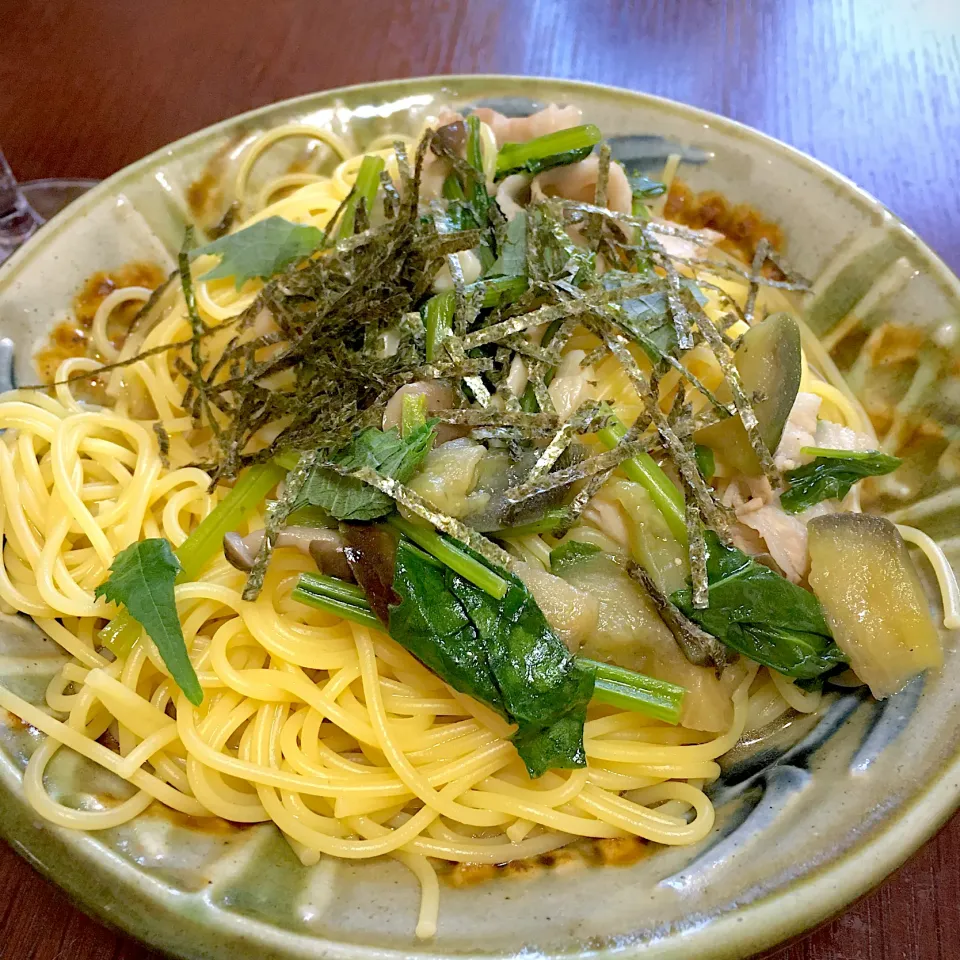 野菜とキノコの和風パスタ|mamarunさん