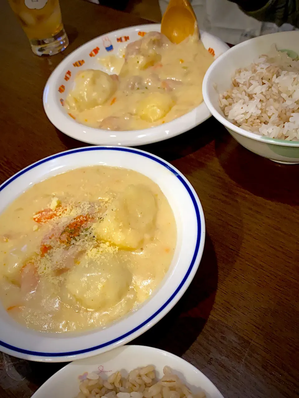 チキンと蕪のクリームシチュー　パルミジャーノちー|ch＊K*∀o(^^*)♪さん