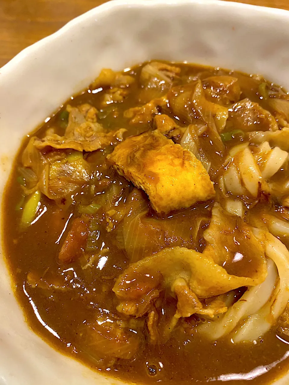 うどん屋さん風カレーうどん|にゃん太ママさん