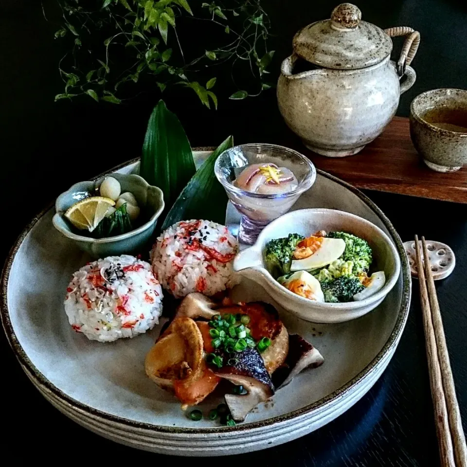 ホタテと原木椎茸のバター醤油焼き✨|瑞さん