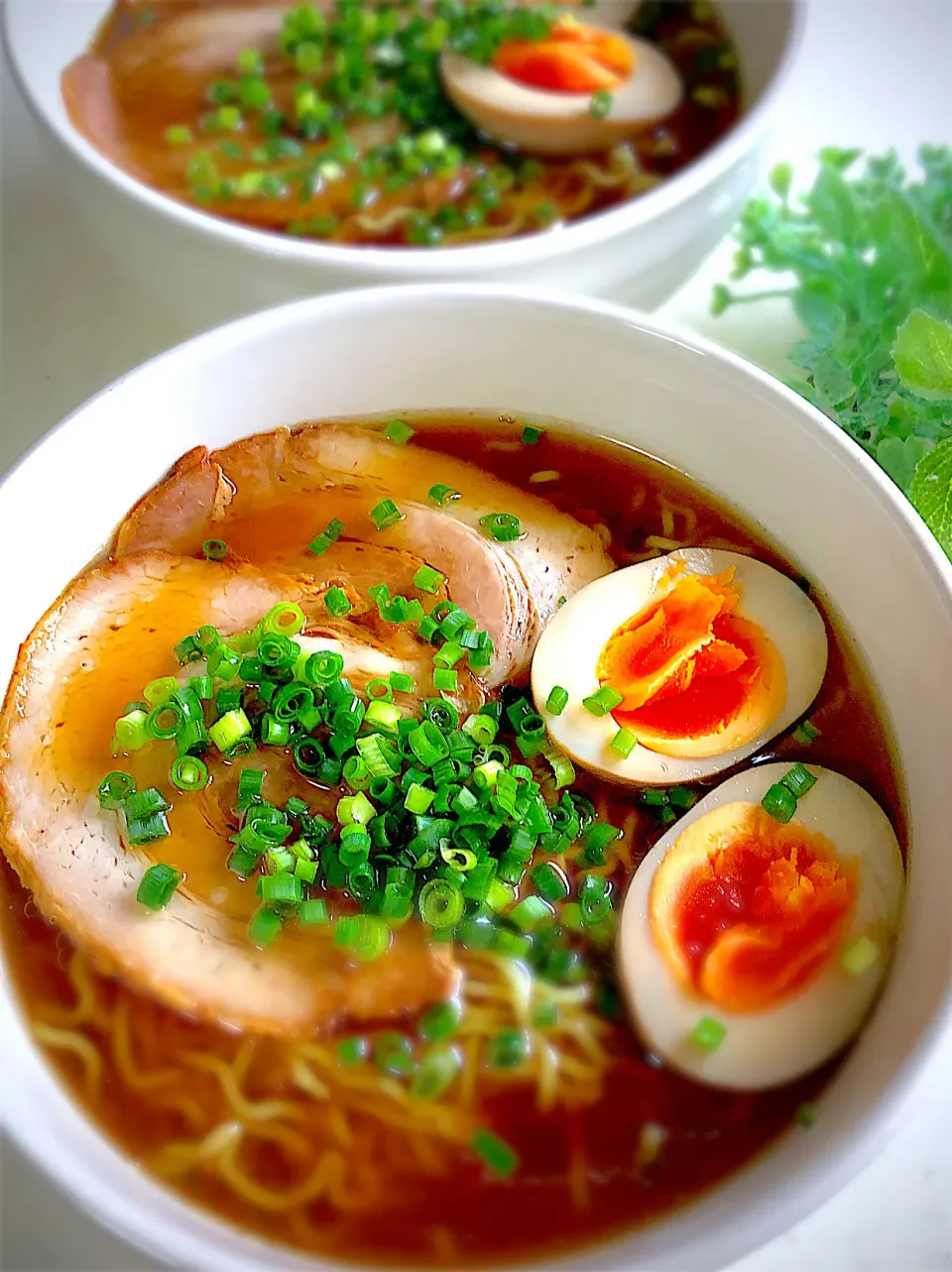 煮干し醤油ラーメン🍜ランチ(´∀｀)|みゆきさん