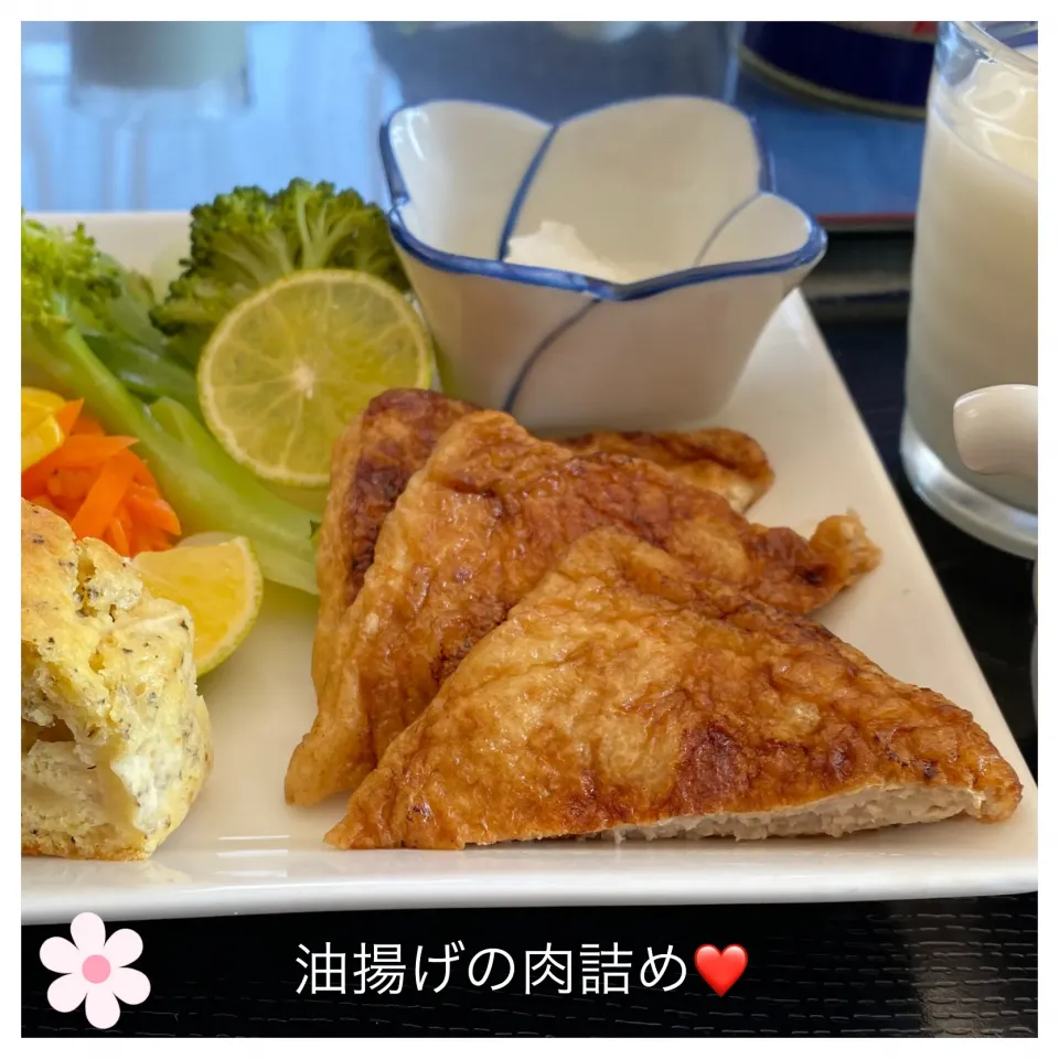 油揚げの肉詰め❤️|いのっちさん