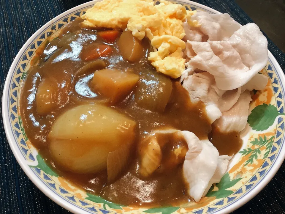 豚しゃぶカレー🍛😋|アライさんさん