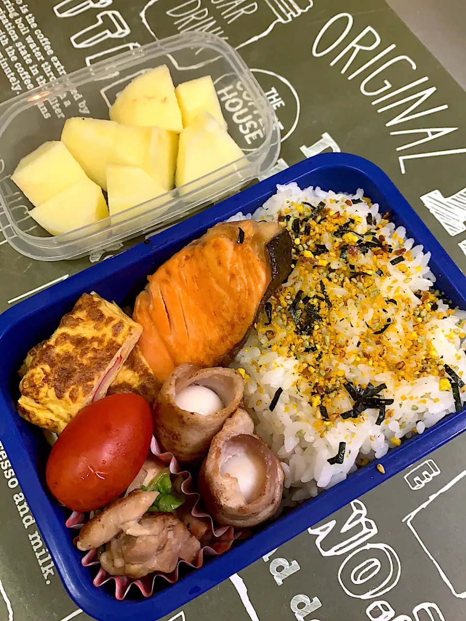 Snapdishの料理写真:今日の息子のお弁当🍱|クローバー🍀さん