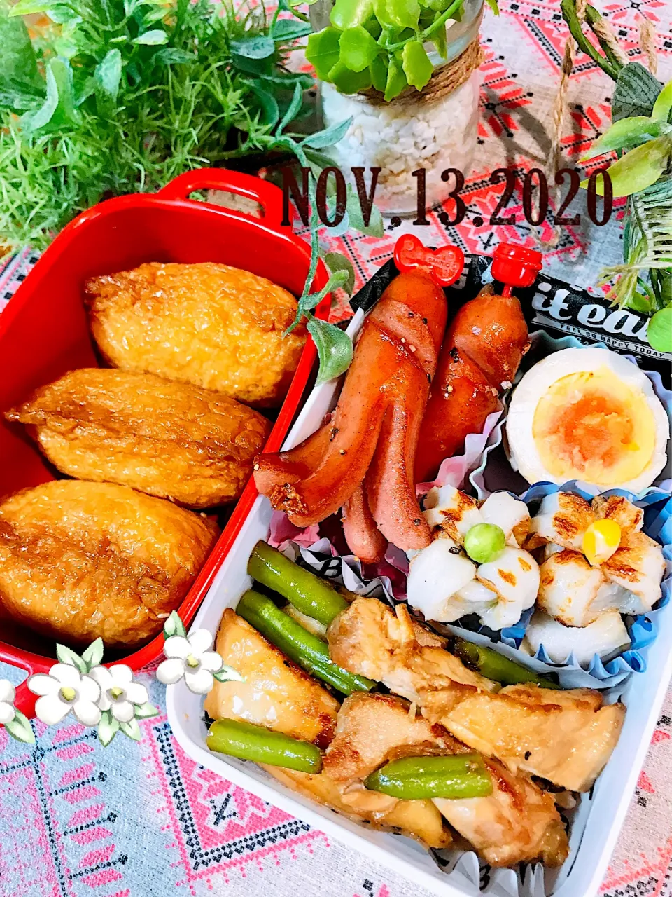 ✲︎今日のお弁当✲︎🍁🍂🍃🍁|🌼はなちゃん🌼さん