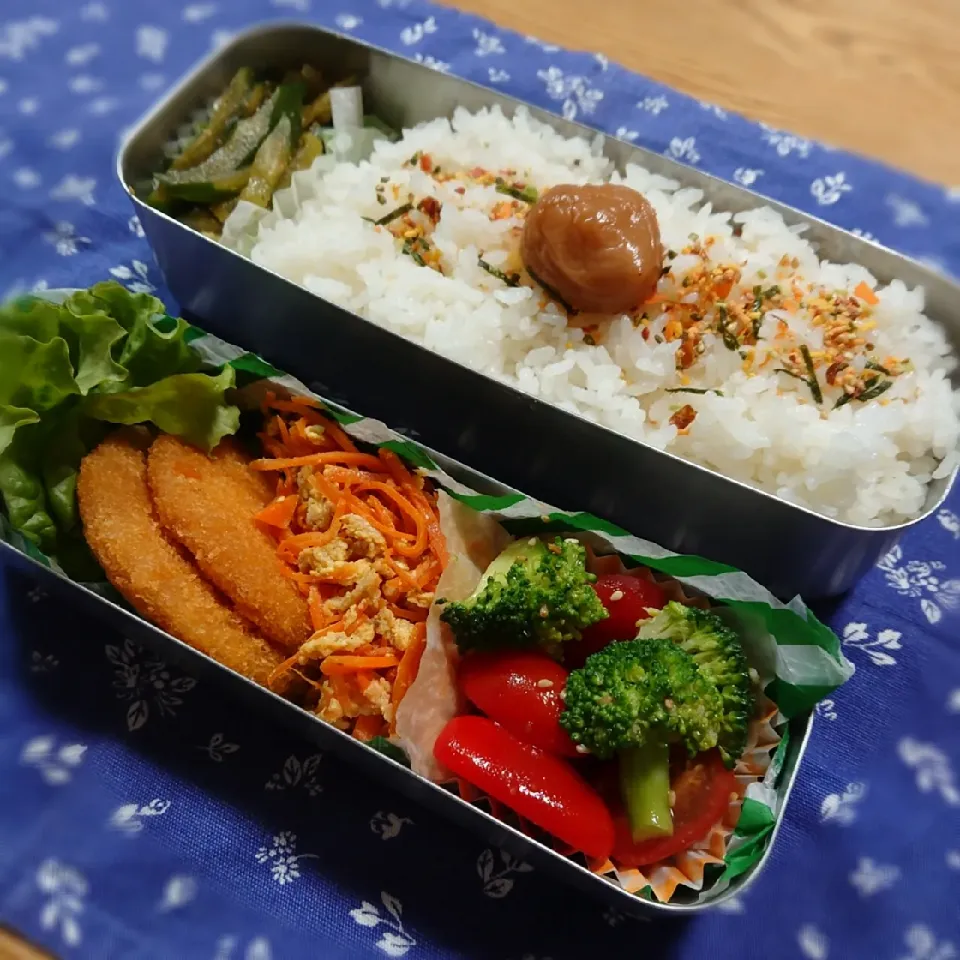 Snapdishの料理写真:今日のお弁当|ゆずうさぎさん