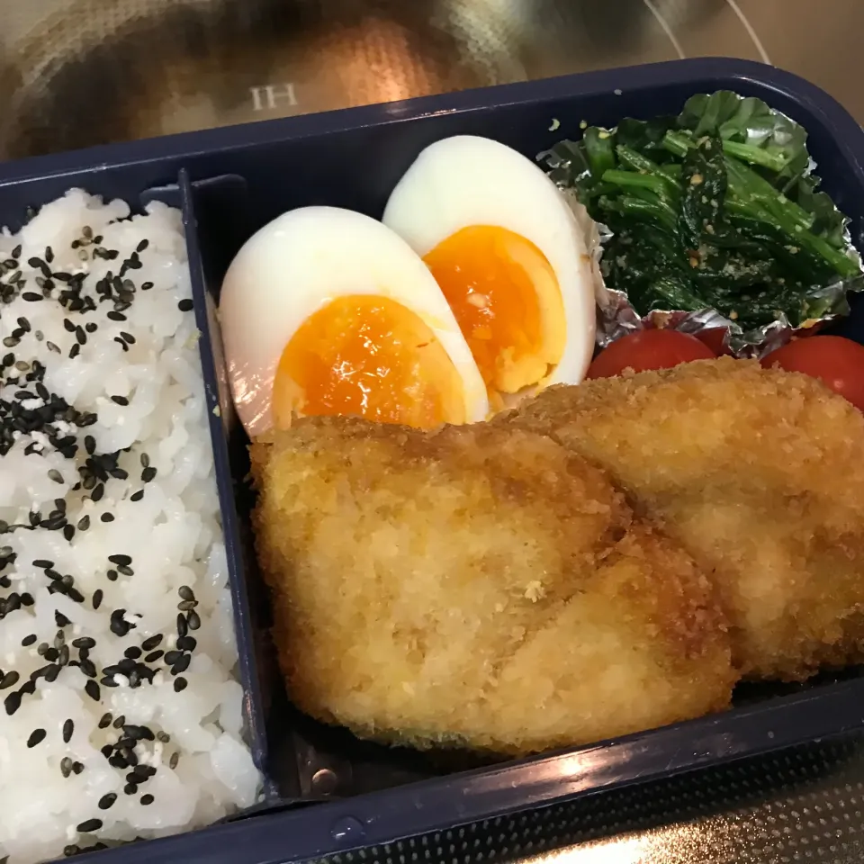 Snapdishの料理写真:タラのフライ弁当|sanaeさん