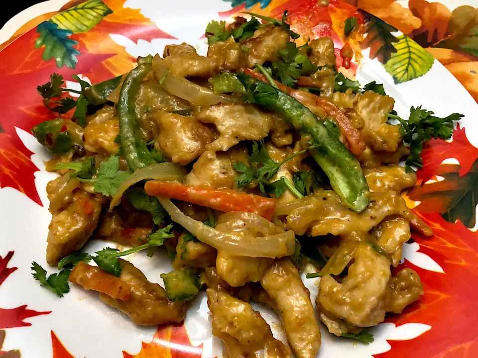 Spicy hawaiian chicken with honey mustard|Marnelli Dela Cruz Hollandさん