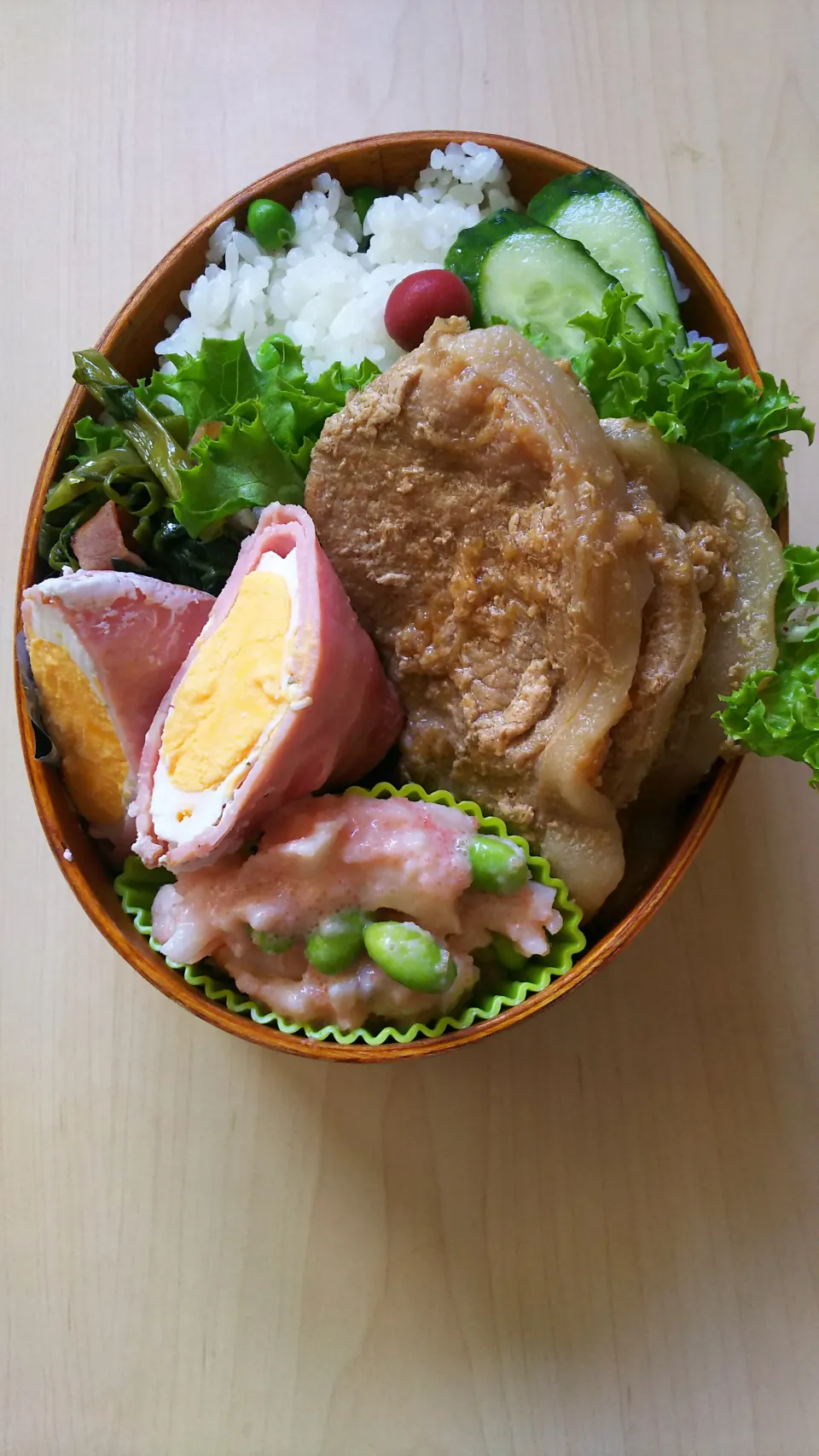 Snapdishの料理写真:わっぱ弁当|Noriko Sakaiさん