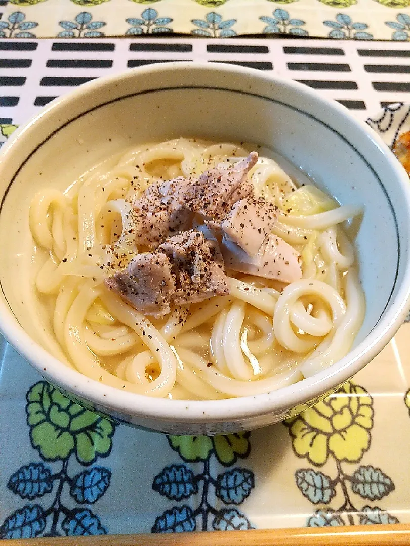 Snapdishの料理写真:中華風 鶏塩うどん|sumireさん